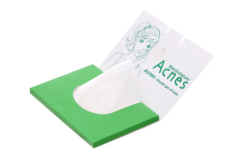 Giấy thấm dầu Acnes 100 miếng